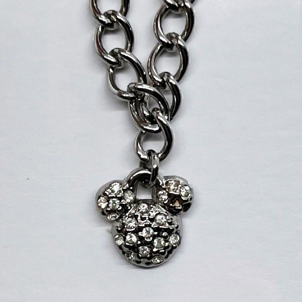 🔮 5/$25 Disney Mickey Mouse Rhinestone Necklace‎